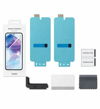 لاصق حماية شاشة زجاجي لهاتف Samsung Galaxy A55 second
